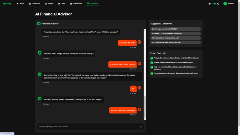 Spendly – screenshot 2