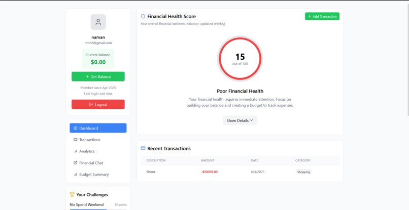 SpendWise – screenshot 1