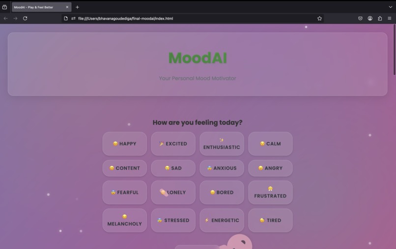 MOOD-AI – screenshot 3