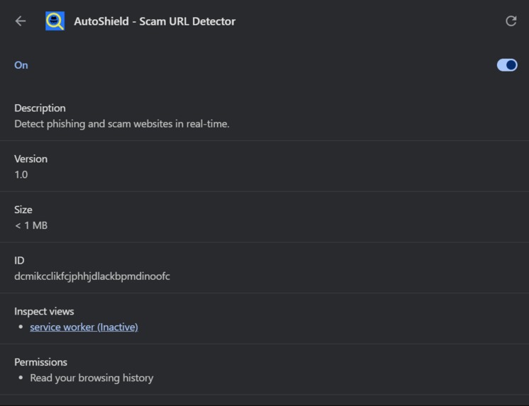 AutoShield – Real-time Scam & Fraud Detector – screenshot 2
