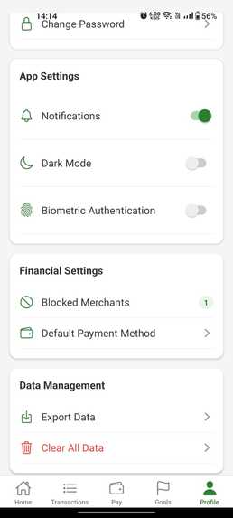 FinWise – screenshot 8