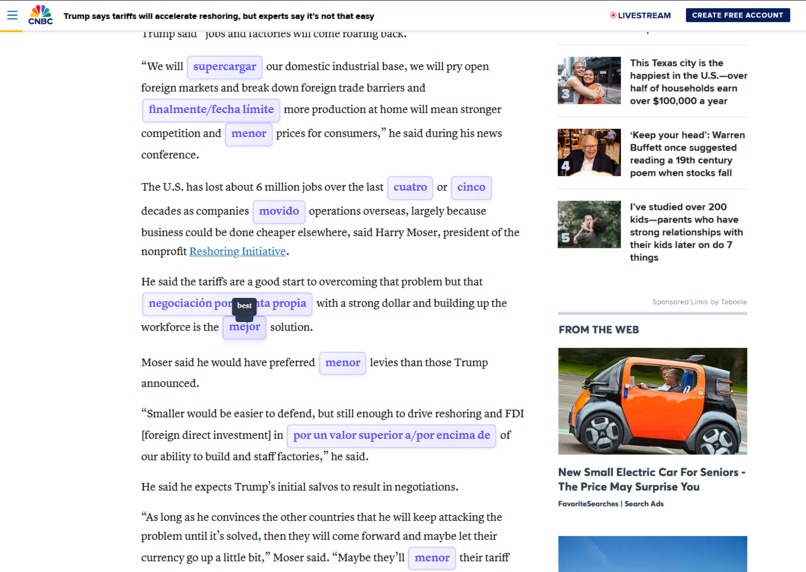 LinguaSwap – screenshot 2