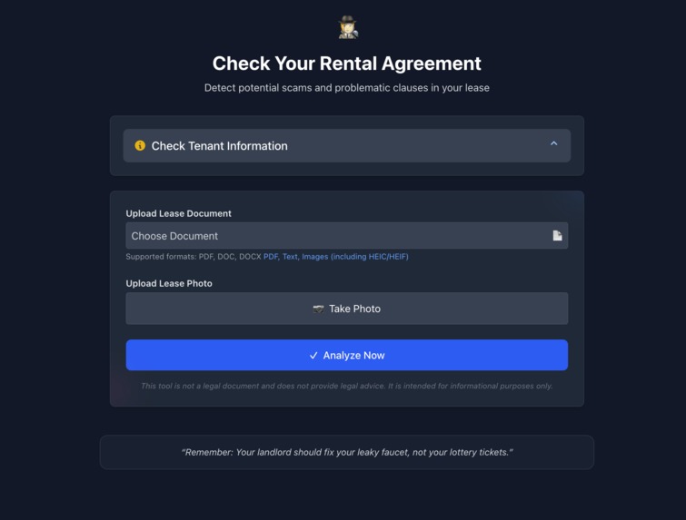 RentSpiracy – screenshot 2