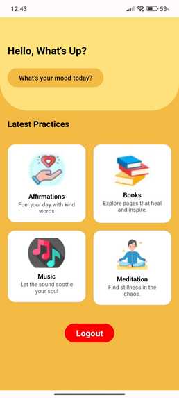 MoodMate – screenshot 2