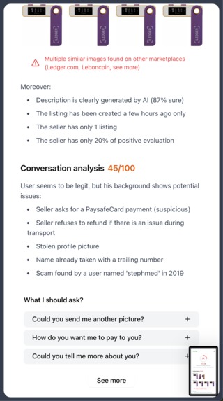 Trustee - AI-Powered Scam Detector – screenshot 3