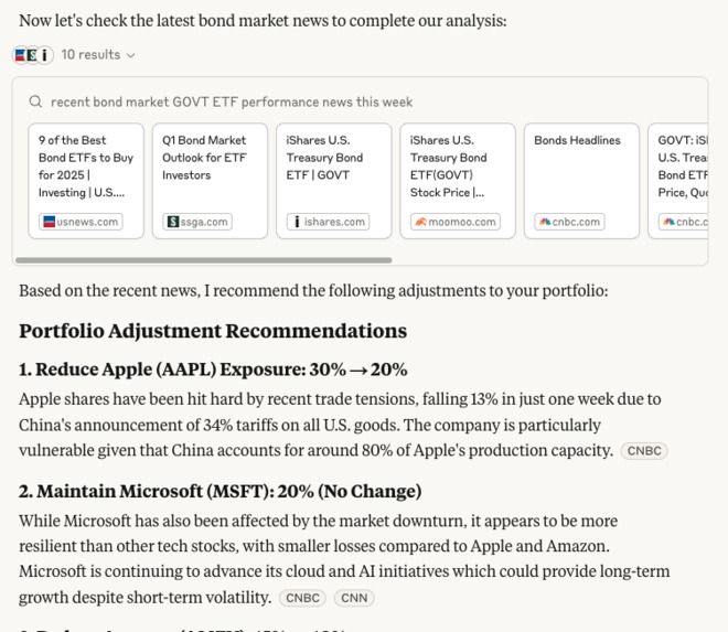 Investment Portfolio Manager MCP Server – screenshot 2