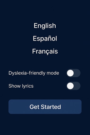 Clarifi AI: Adaptive AR for Concerts – screenshot 2