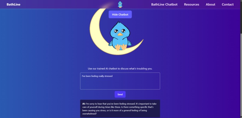 BathLine – screenshot 2