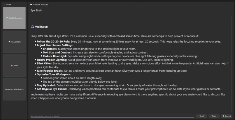 WellNest – screenshot 1