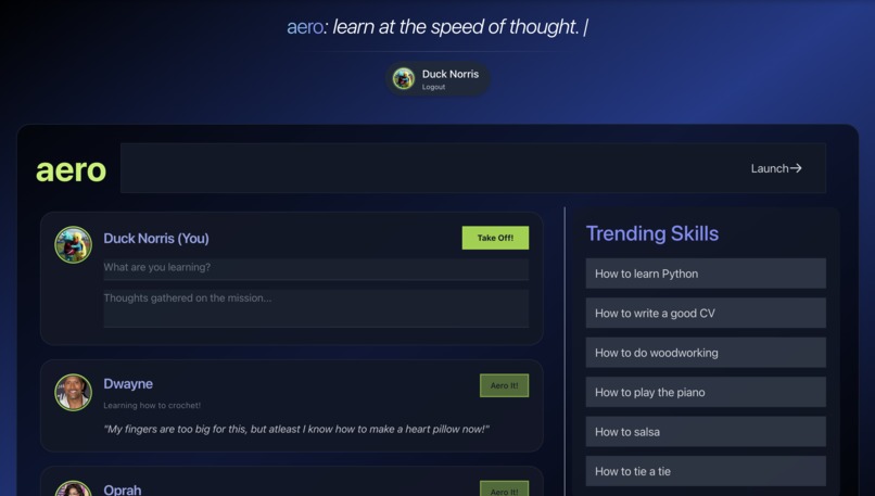 aero. – screenshot 1