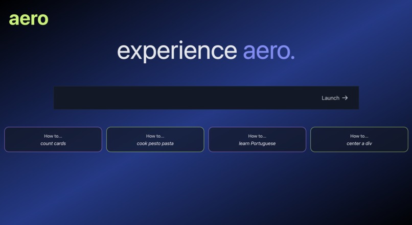 aero. – screenshot 2