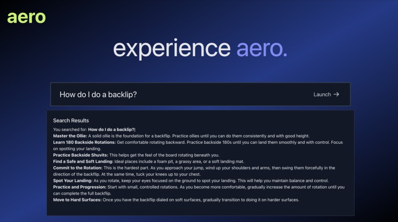 aero. – screenshot 3