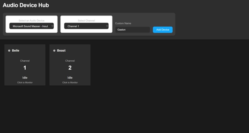 RF Audio Monitor – screenshot 1