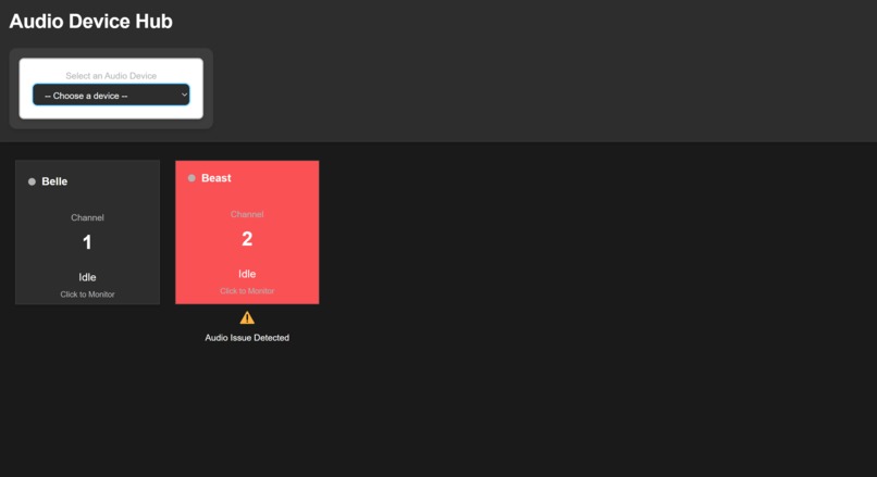 RF Audio Monitor – screenshot 2