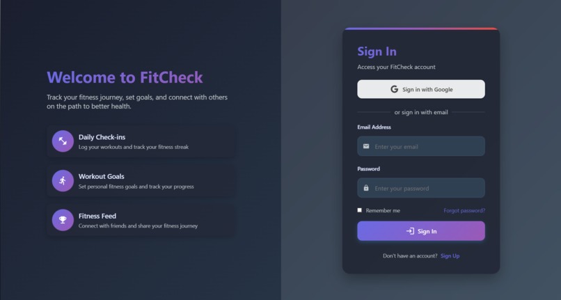 FitCheck – screenshot 2