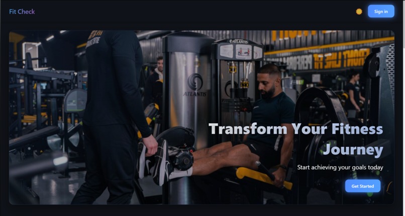 FitCheck – screenshot 1