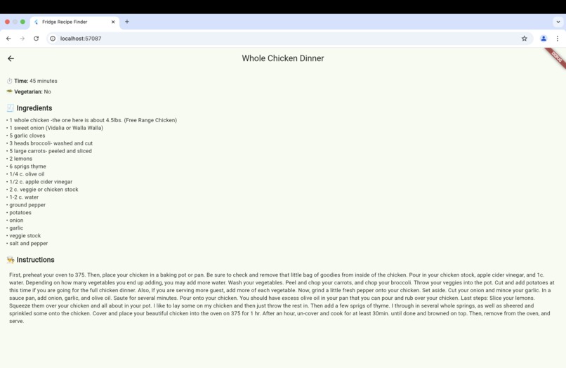 Whats4Dinner – screenshot 4