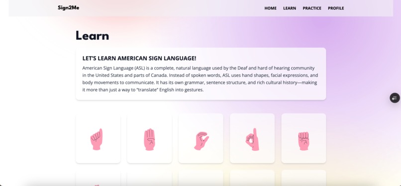 Sign2Me – screenshot 2