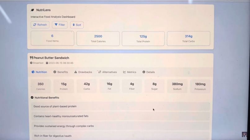 NutriLens AR – screenshot 3
