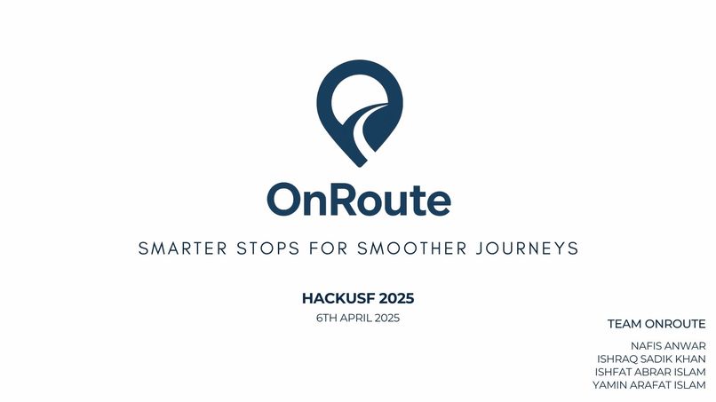 OnRoute – screenshot 1