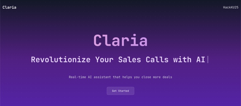 Claria – screenshot 1