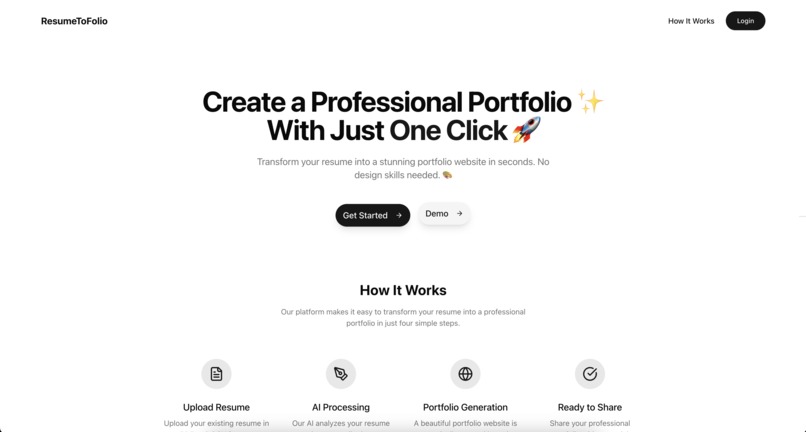MyFolio – screenshot 1