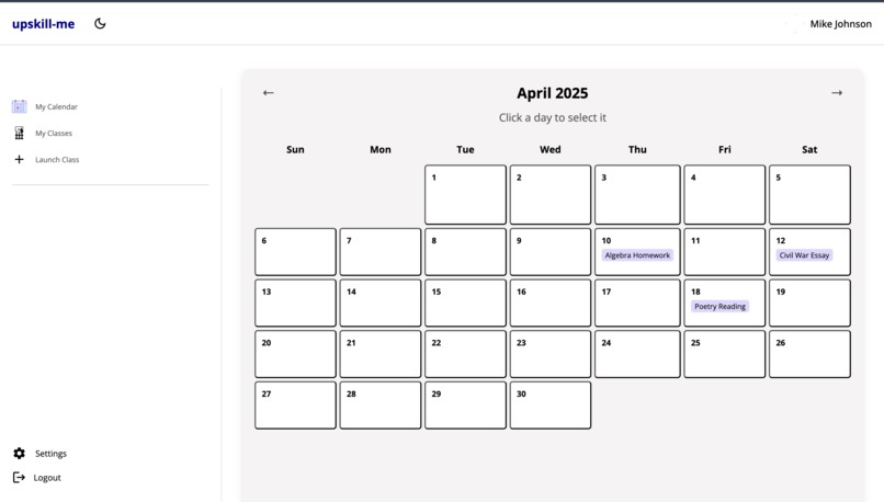 Upskill-Me – screenshot 4