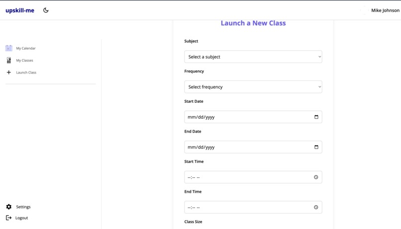 Upskill-Me – screenshot 5