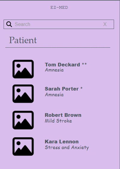 Ez-Med Project – screenshot 2