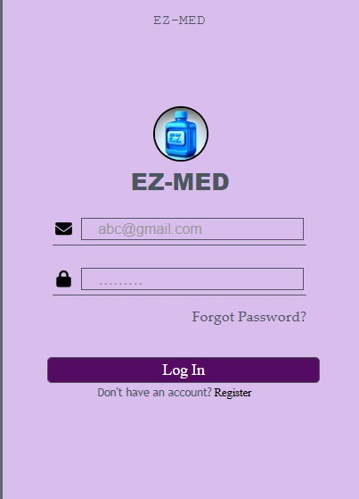 Ez-Med Project – screenshot 1