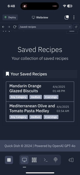 QuickDish – screenshot 5