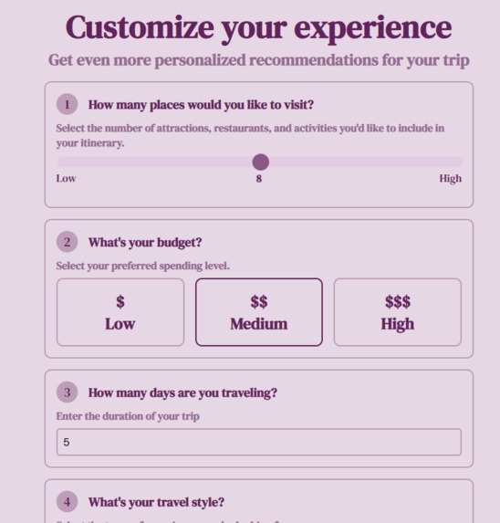 Tripseeker – screenshot 3