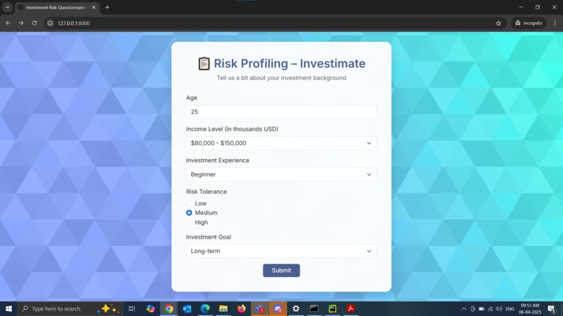 Investimate – screenshot 4