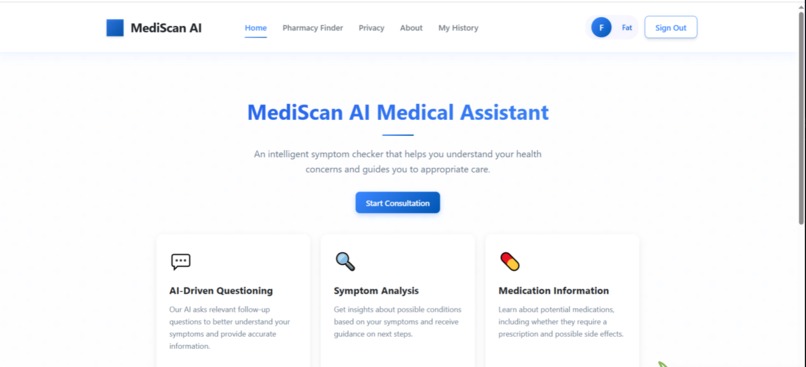 MediScan – screenshot 1