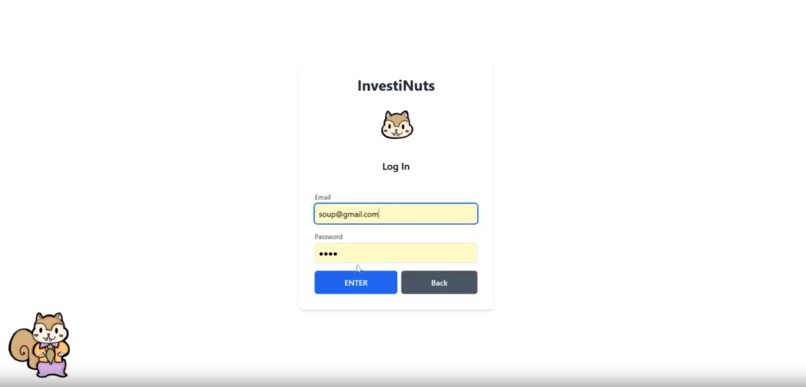 InvestiNuts – screenshot 1