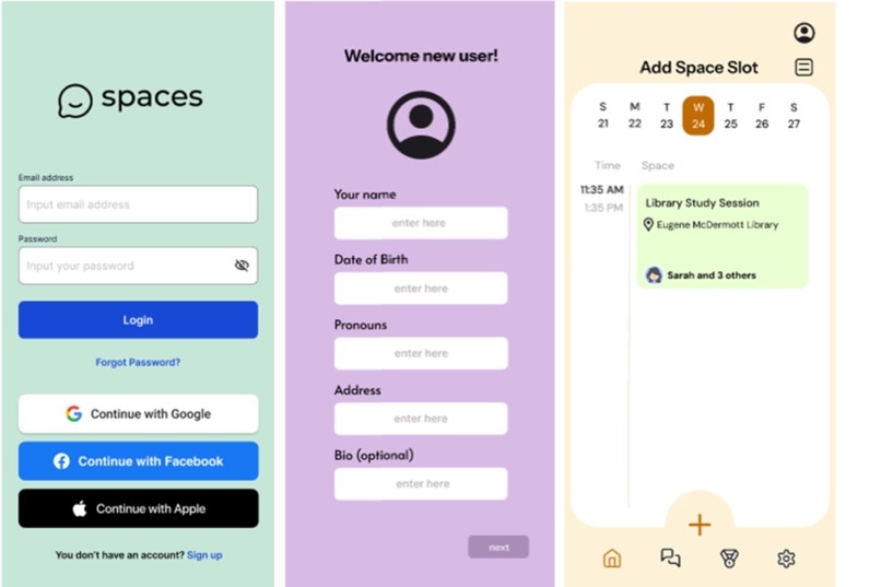 Spaces – screenshot 1