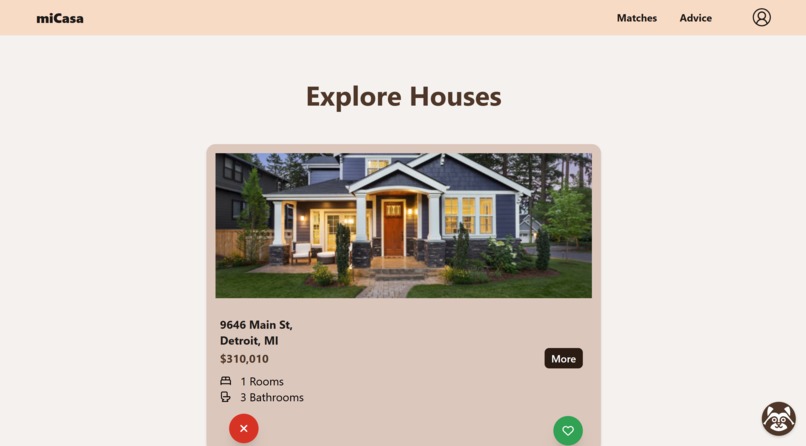 MiCasa – screenshot 2
