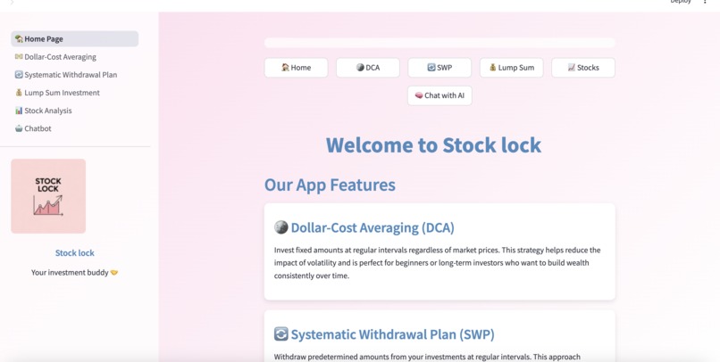 Stock Lock – screenshot 1