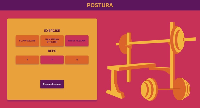 POSTURA – screenshot 1