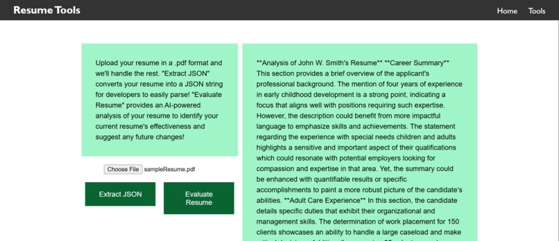 ResumeTools – screenshot 3