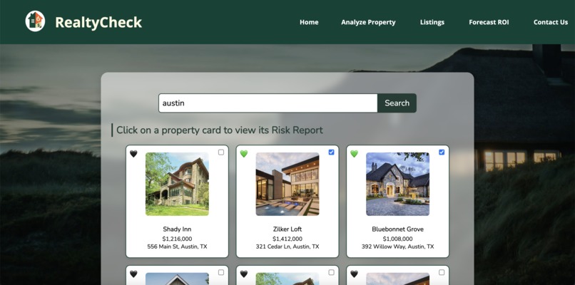 Realty Check – screenshot 2