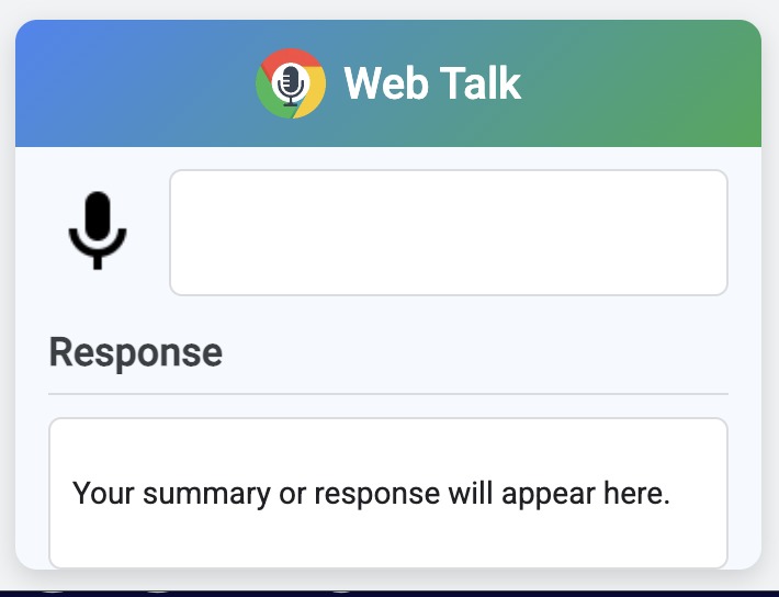 Web Talk – screenshot 5