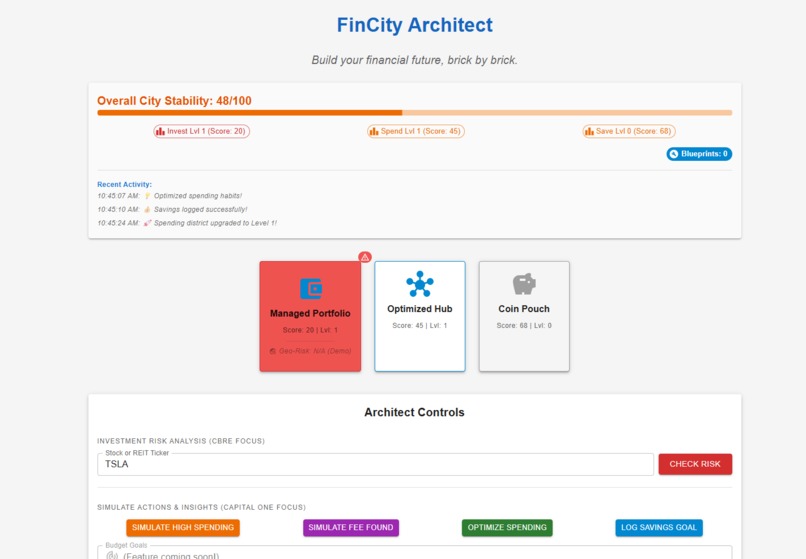 FinCity – screenshot 1