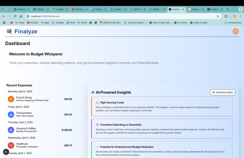 Finalyze – screenshot 3