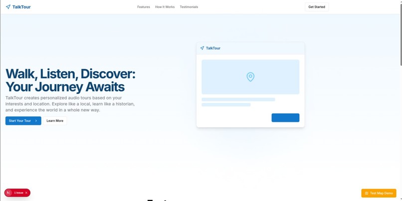 Talk Tour – screenshot 1