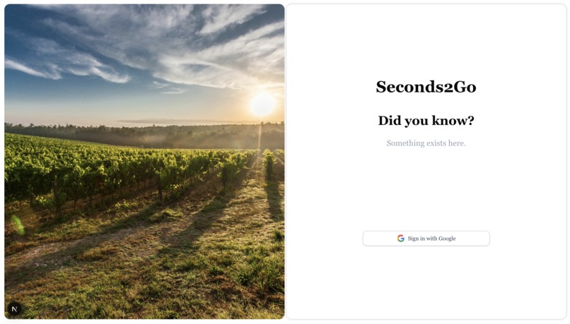 SecondsToGo – screenshot 1