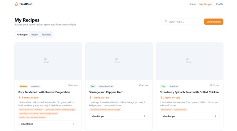 DealDish – screenshot 2