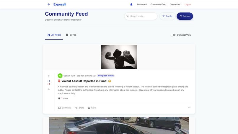 ExposeIt: Power to the People, Privacy to the Reporter – screenshot 3