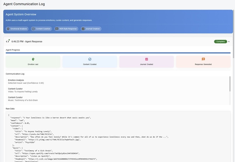 AURA - The Empathetic AI – screenshot 2