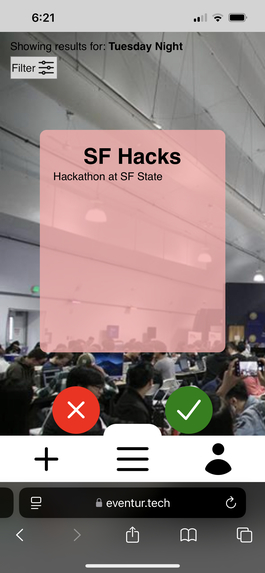 Eventur – screenshot 1